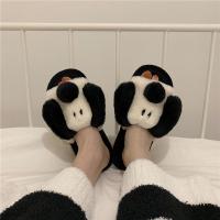 秋冬季棉拖鞋女可爱少女心居家用防滑月子毛绒棉鞋ins