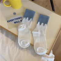 学院风春秋时尚ins潮学生袜子女街头复古长筒袜中筒袜堆堆袜