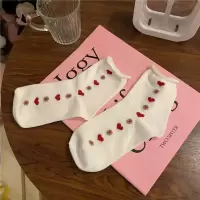 学院风春秋时尚ins潮学生袜子女街头复古长筒袜中筒袜堆堆袜
