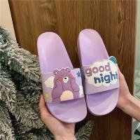 凉拖鞋女夏ins少女心可爱卡通软底防滑学生家用室内鞋