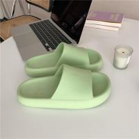 ins潮时尚街头凉拖鞋女夏天外穿防滑厚底涂鸦沙滩鞋男