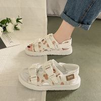 仙女风凉鞋女大学生2021年夏季新款小众韩版百搭软底平底动沙滩