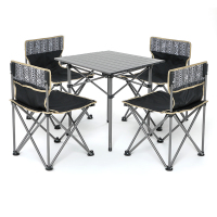 户外折叠桌椅钓鱼椅凳子便携式轻便野餐桌椅自驾游野外烧烤桌椅子