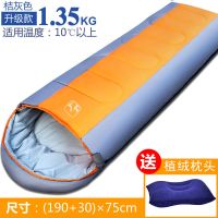 睡袋成人户外秋冬季加厚室内学生酒店隔脏保暖露营单人双人棉睡袋