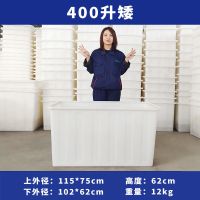 大号加厚牛筋塑料长方形水箱水产养殖箱养鱼龟种植泡瓷砖