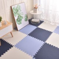 泡沫地垫卧室拼接防潮垫防摔儿童爬行垫60*60*1.3cm黑色