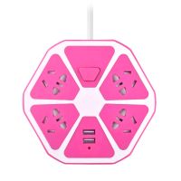 插板排插插排插座转换器usb多功能家用接线板插头多孔无线带线电