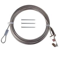 挂窗帘的铁丝 窗帘配件 晾衣绳窗帘绳不锈钢钢丝绳整套窗帘钢丝绳