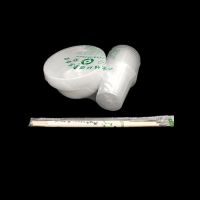 一次性餐具碗碟杯勺套装四件套航空环保塑料烧烤火锅家用