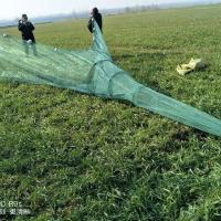 拦河网虎口网袖子八字网拦鱼网捕渔笼渔具飞机网竹竿龙虾笼