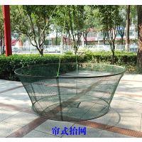 玩具网折叠抬网折叠渔网新型帘式抬网 搬网虾网