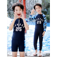 儿童泳衣男童分体长短袖小中大童防晒男孩宝宝学生新款速干游泳裤