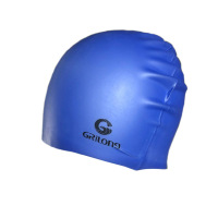 夏季防粘发男女童通用潜水泳帽 高弹力防水色儿童硅胶泳帽