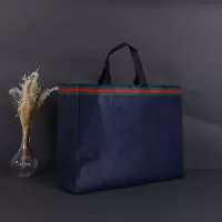 无纺布购物袋防水加厚覆膜鞋盒服装袋袋子手提袋化妆环保袋