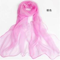 180*70加大春秋季薄款防晒女纱巾长款形体舞蹈真丝丝巾护围巾