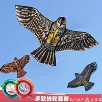 潍坊驱鸟风筝卡通儿童风筝成人老鹰风筝吓鸟微风易飞送线