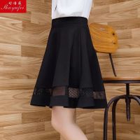 2021新款半身裙宽松显瘦夏装大码女装胖mm170斤气质短裙网纱花