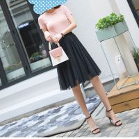 2021新款半身裙宽松显瘦夏装大码女装胖mm170斤气质短裙网纱花