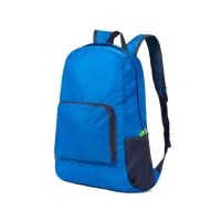 户外背包简约双肩包男女旅行礼品包轻便折叠式双肩包学生登山包