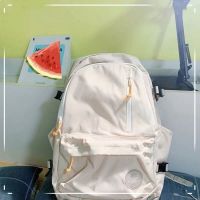 双肩包韩版2021新款初中生书包女校园背包学生背包电脑包15.6