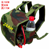 新款蓄电瓶背包蓄电池双肩包24ah/36ah/45ah普通电瓶锂电池背包