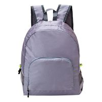 新款韩版多功能旅行背包户外登山包收纳包简约轻便可折叠双肩包