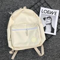 运动双肩包女款学生书包校园帆布电脑包男韩版户外旅行包