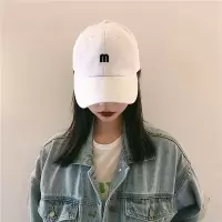 帽子女韩版 ins鸭舌帽百搭时尚防晒遮阳帽男太阳帽夏季棒球帽