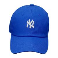 棒球帽女韩版百搭帽子男夏天鸭舌帽洋基队la小标遮太阳帽软顶