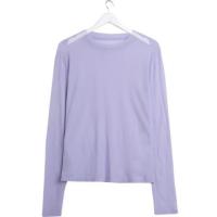 2021夏季糖果色冰丝打底衫女长袖网纱防晒t恤内搭色上衣薄款