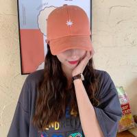 帽子女做旧水洗复古软顶鸭舌帽弯檐棒球帽女街头杨幂同款灰色帽子