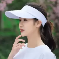 帽子女夏天空顶遮阳帽韩版防晒无顶鸭舌太阳帽运动跑步户外棒球帽