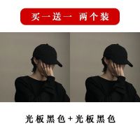 色鸭舌帽男潮女ins棒球帽子米白色日系卡其色百搭遮阳帽夏