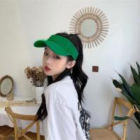 无顶棒球帽子女百搭空顶遮阳鸭舌帽学生夏季休闲户外运动帽男