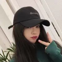 帽子女韩版 ins鸭舌帽百搭时尚防晒遮阳帽男太阳帽夏季棒球帽