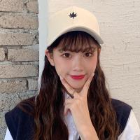 帽子女做旧水洗复古软顶鸭舌帽弯檐棒球帽女街头杨幂同款灰色帽子