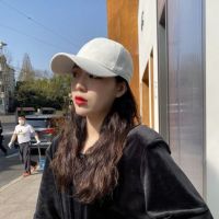 色鸭舌帽男潮女ins棒球帽子米白色日系卡其色百搭遮阳帽夏