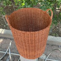 洗衣篮脏衣服收纳筐家用衣篓衣物框仿藤塑料编织篓手提野餐菜篮子
