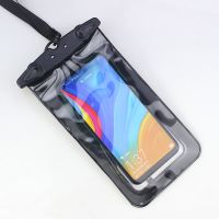 外卖手机通用大号防水袋软材质触屏可充电可插耳机美团挂脖器