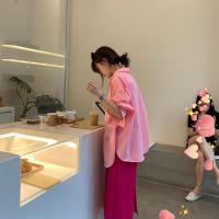 小红书自制三宅褶皱裙pp系列中长款直筒松紧百褶半身裙仙