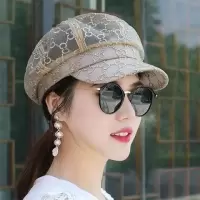 韩版棒球帽女夏季薄款网纱透气帽子户外出游遮阳帽时尚鸭舌帽