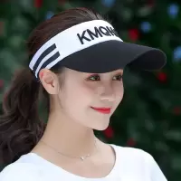 帽子女夏天空顶遮阳帽韩版防晒无顶鸭舌太阳帽运动跑步户外棒球帽