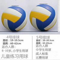 5号中考学生排球成人初中训练比赛小学生4号儿童软式硬排
