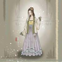 语燕对襟短衫汉服褙子宋制齐腰配宋抹吊带套装日常春夏