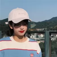 帽子女夏天鸭舌帽韩版百搭ins街头潮人休闲黑色遮阳棒球帽男