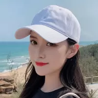 新款帽子女韩版棒球帽鸭舌帽ins休闲百搭时尚防晒遮阳太阳帽
