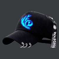 夏季防晒帽子男孩夜光棒球帽女休闲太阳帽春夏秋季青年帅气鸭舌帽