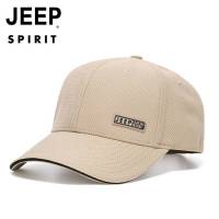 jeep帽子夏季速干棒球帽男士防晒帽帅气休闲百搭遮阳鸭舌帽男