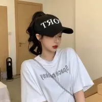 帽子女潮韩版鸭舌帽ins百搭防晒棒球帽学生春夏新款遮阳帽男