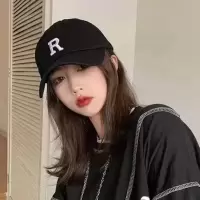 帽子女潮韩版鸭舌帽ins百搭防晒棒球帽学生春夏新款遮阳帽男
